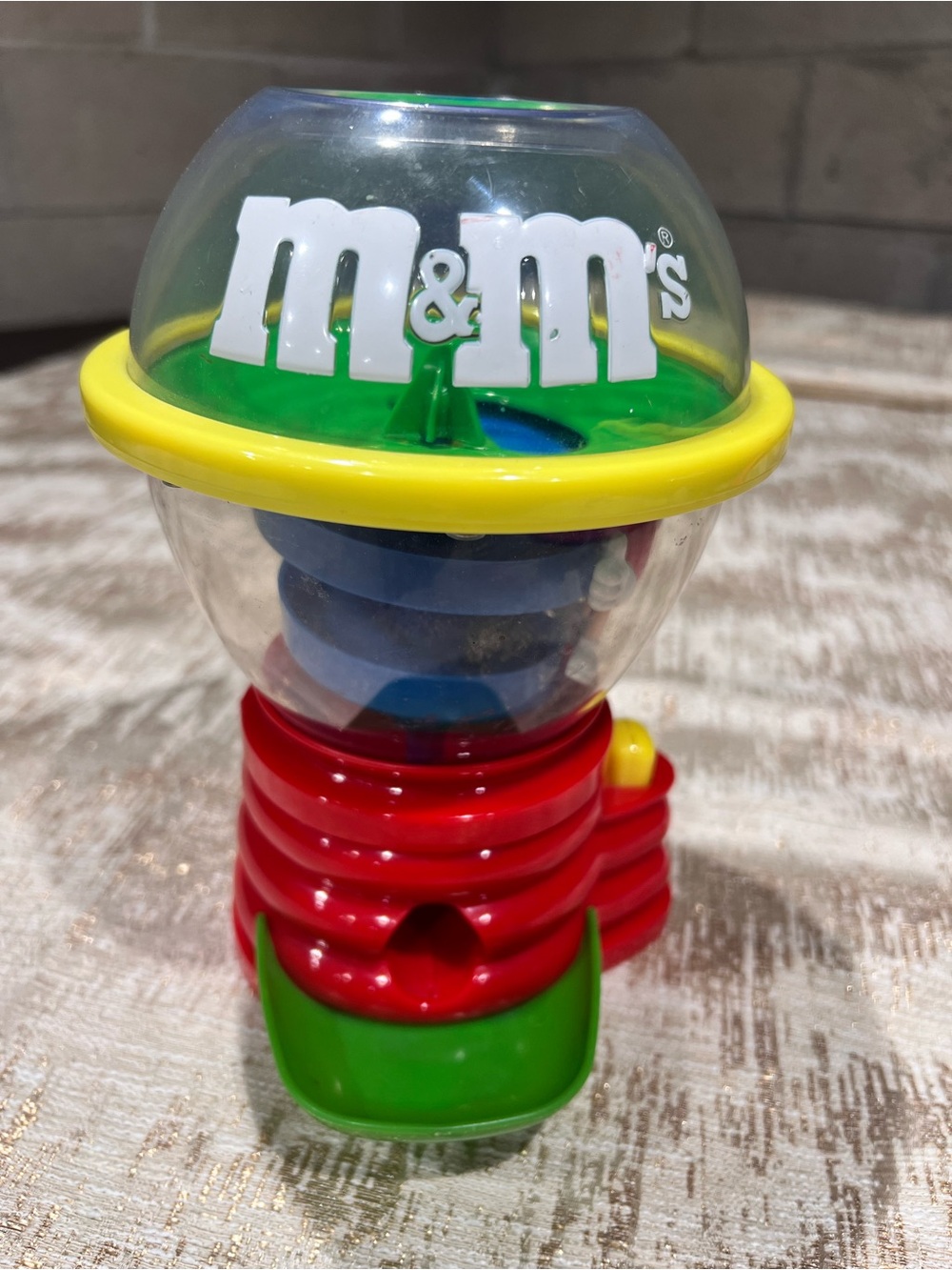 M&M'S Red Green Yellow Blue Mini Dispenser Toy